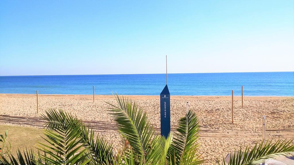 Bianca Seaview & Beach Apartment Montgat Exterior foto